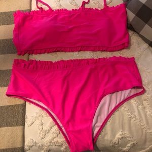 SHEIN brand pink bikini